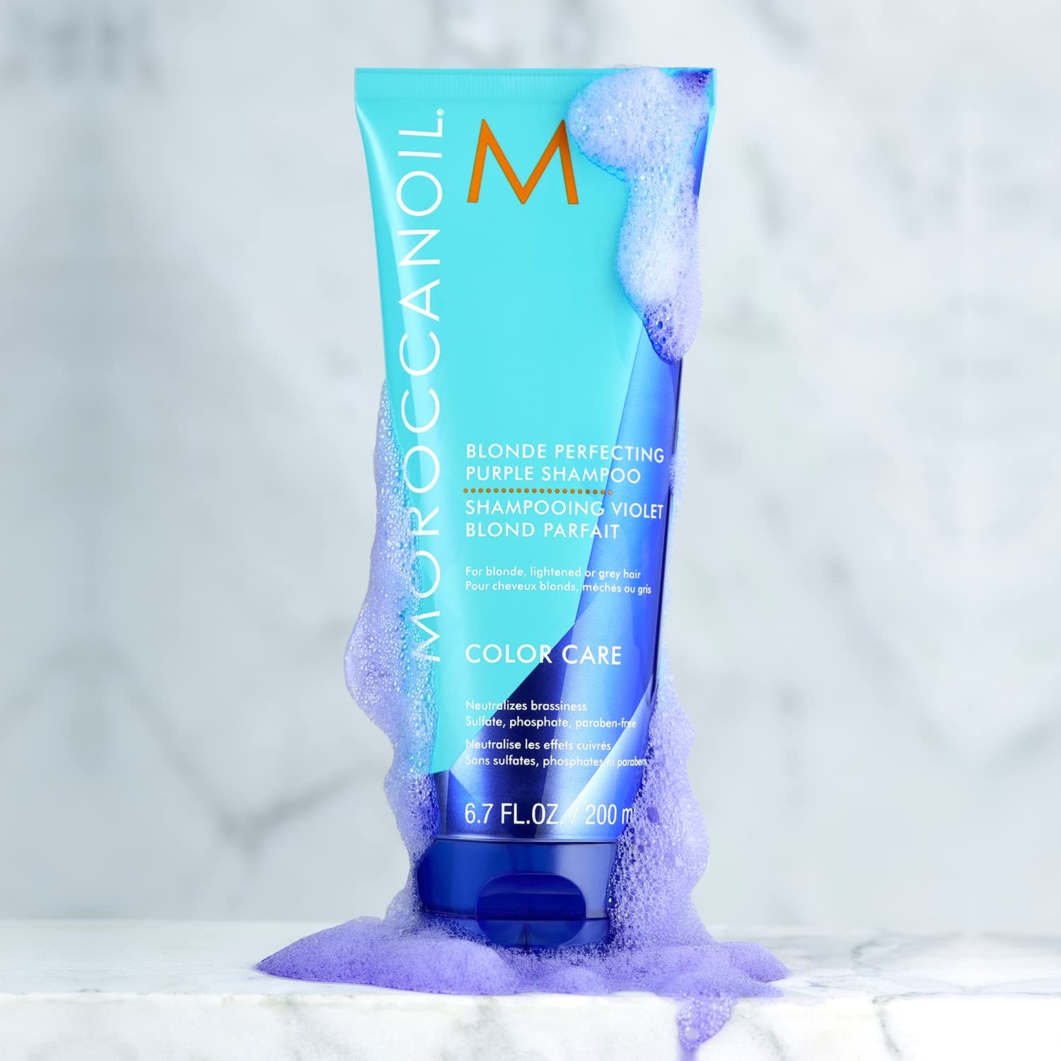 image:imageMoroccanoilPaket AntiGelbstich Shampoo und Lila Conditioner Fr Perfektes Blond200 ml