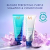 Moroccanoil-Paket: AntiGelbstich Shampoo und Lila Conditioner Für Perfektes Blond(200 ml)