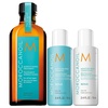 Moroccanoil Moisture Regenerierendes Shampoo und Conditioner 70ml mit Behandlung 100ml