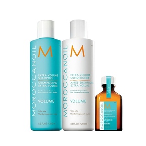 Moroccanoil Extra Volumen(Shampoo + Conditionner 250ml mit Behandlung Light 25ml)
