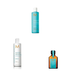 Moroccanoil Moisture Regenerierendes Shampoo and Conditioner(Shampoo + Conditionner 250ml mit Behandlung 25ml)