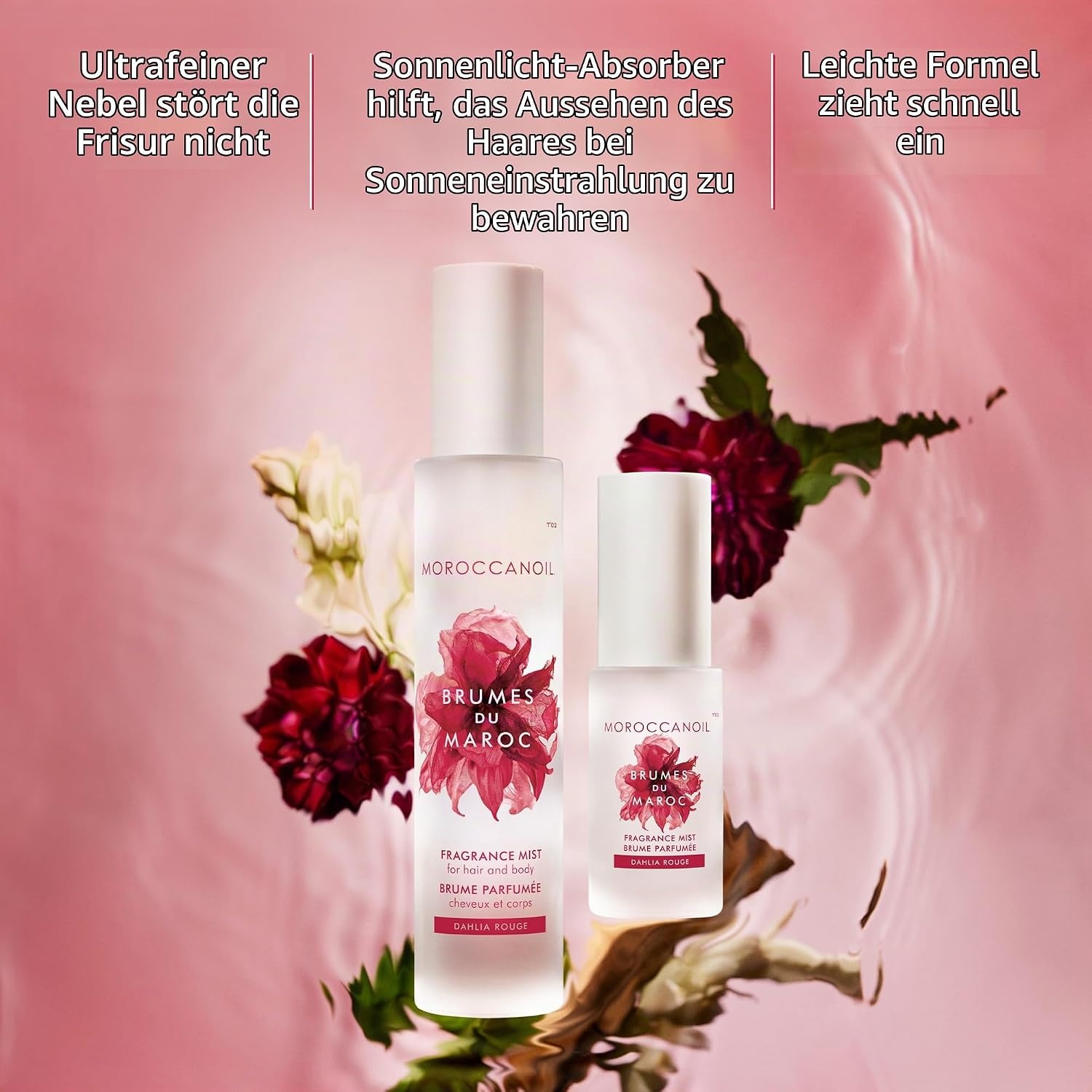 image:imageMoroccanoil Feinster Duft fr Haar und Krper Ambiance de Plagedahlia rouge