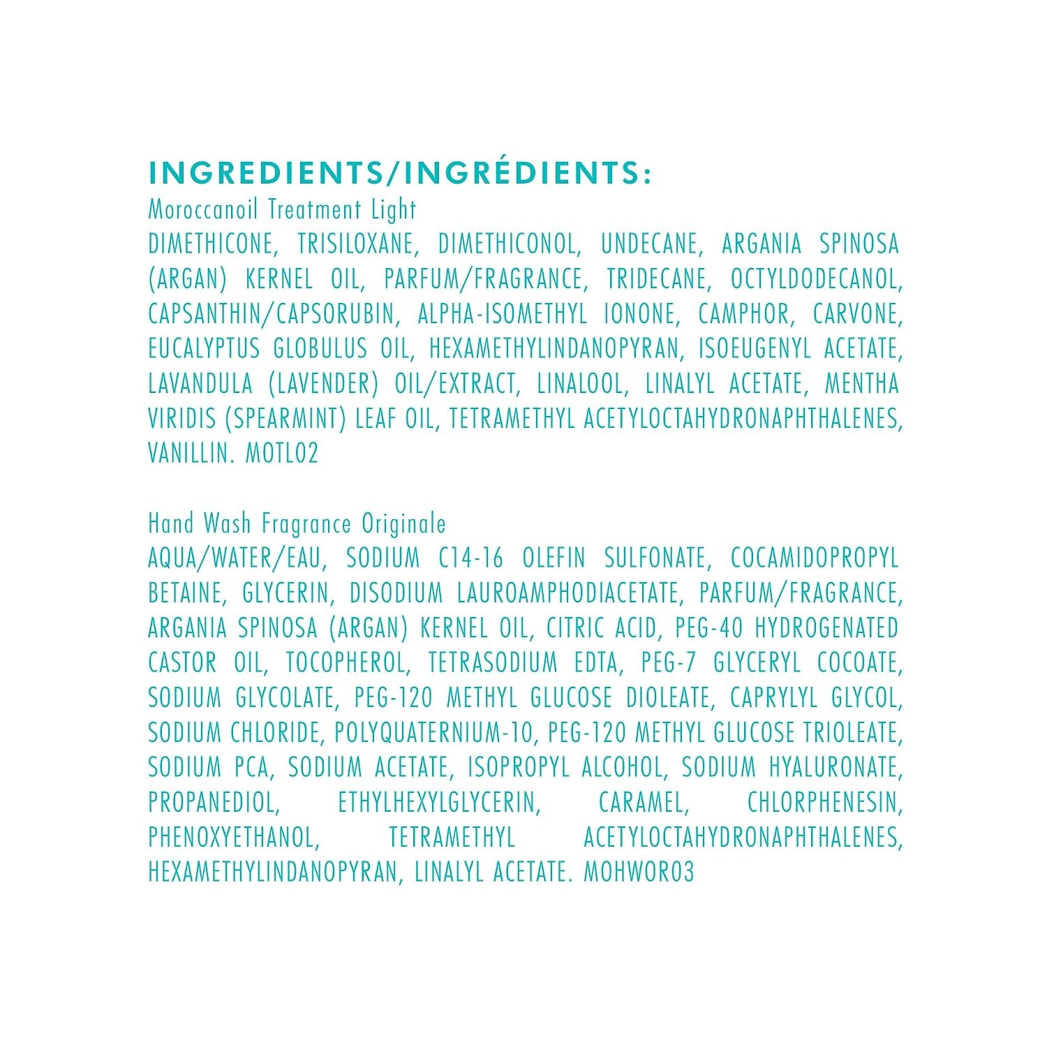 image:imageMoroccanoilBehandlung Haarl LightValue Set