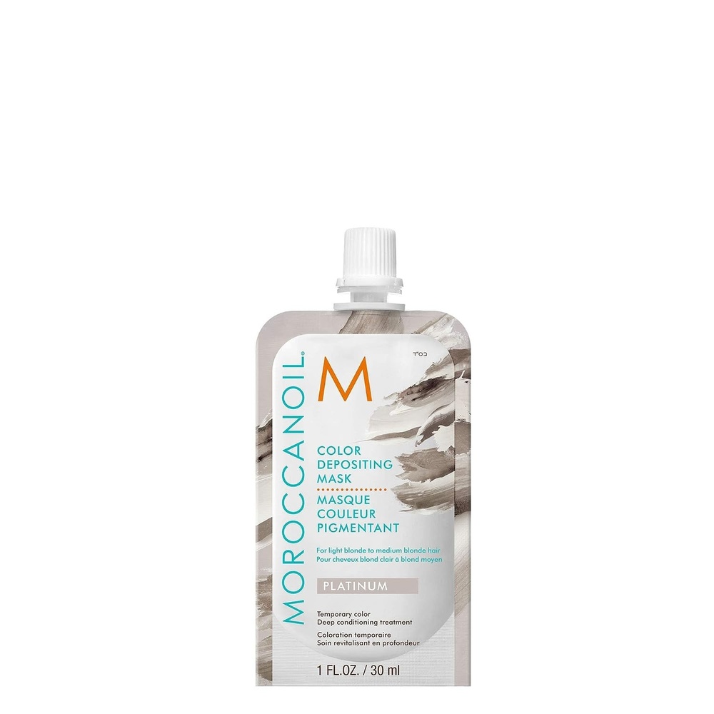 image:imageMoroccanoil Color Depositing Mask Probepackung Platinum1 stck 1er Pack