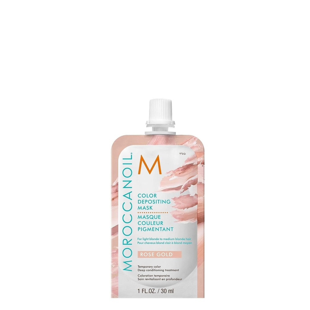 image:imageMoroccanoil Color Depositing Mask Probepackung Rose GoldRose Gold