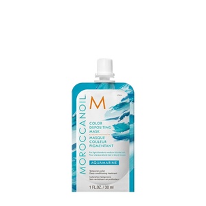 Moroccanoil Color Depositing Mask Probepackung(Aquamarin)